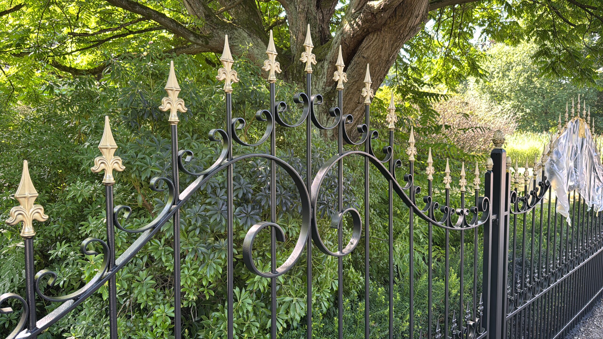 gm schilderwerken spuiten van hekwerk